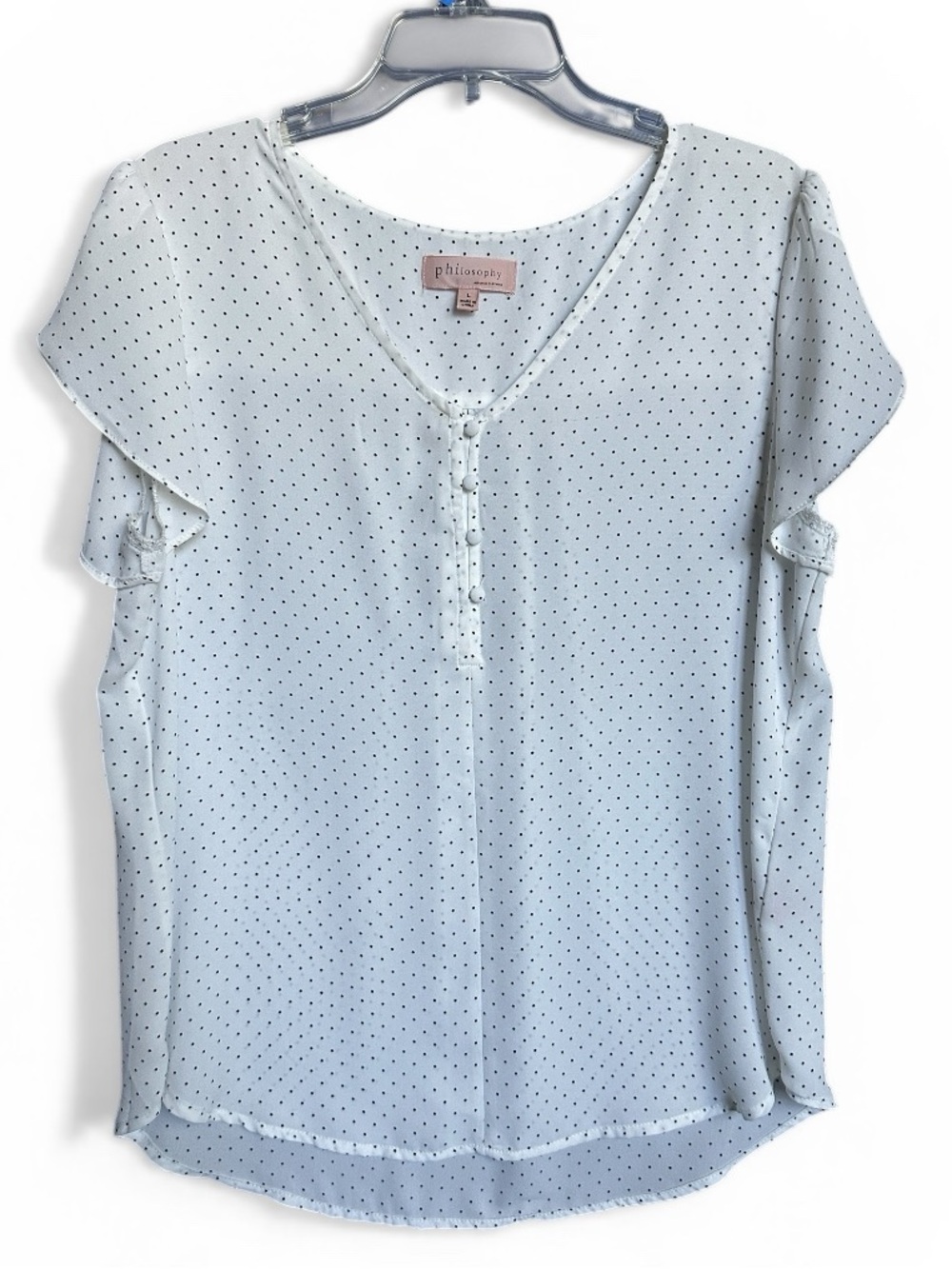 Philosophy Polka Dot Blouse